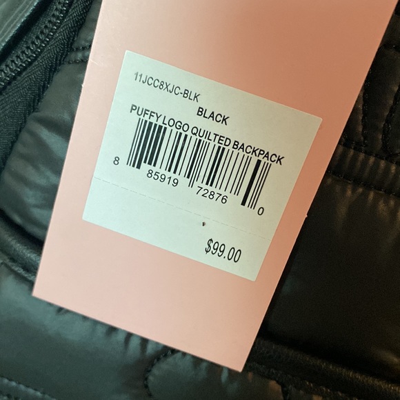 JUICY COUTURE puffy quilted backpack NWT - Picture 9 of 9